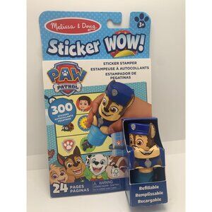 Melissa & Doug Paw Patrol Sticker WOW! 300 Stickers & Stamper Activity Book